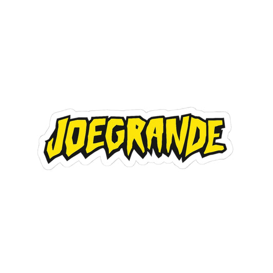 Joe Grande "Yellow" Sticker