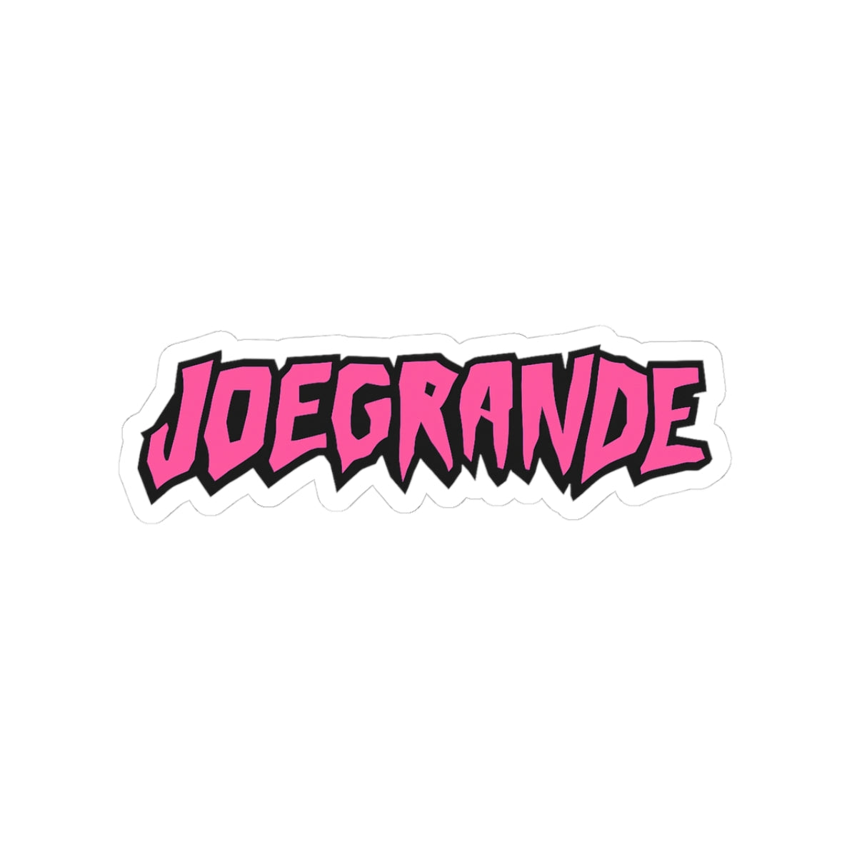 Joe Grande "Pink" Sticker