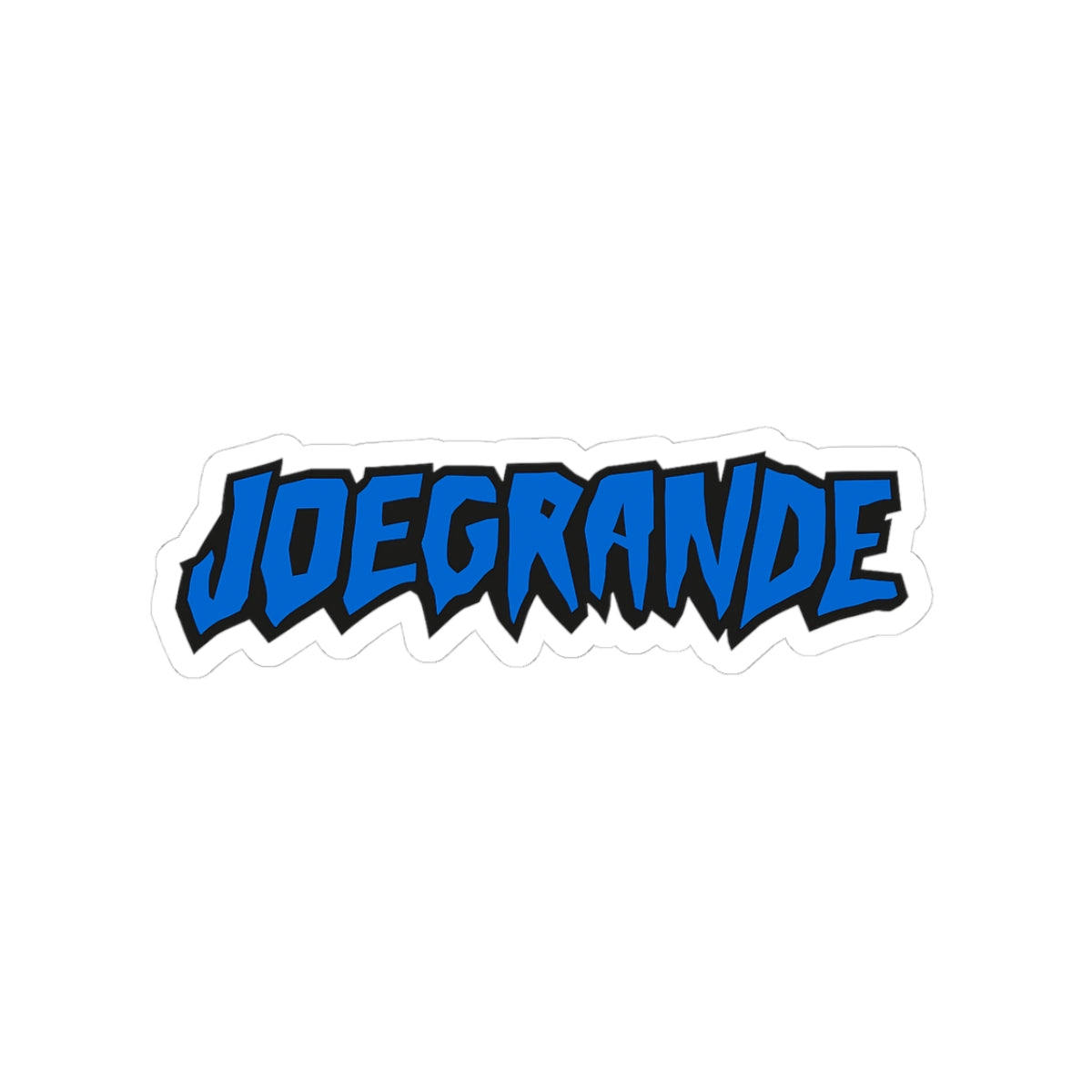 Joe Grande "Blue" Sticker