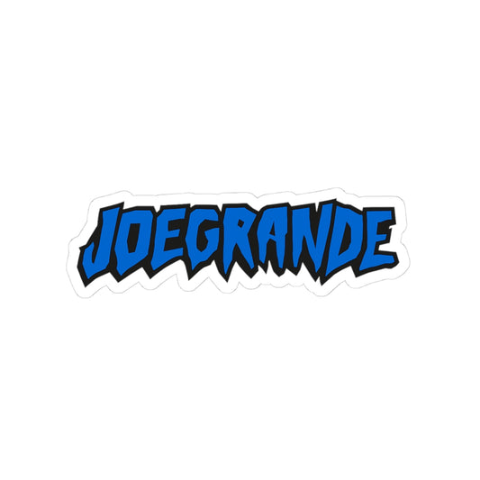 Joe Grande "Blue" Sticker